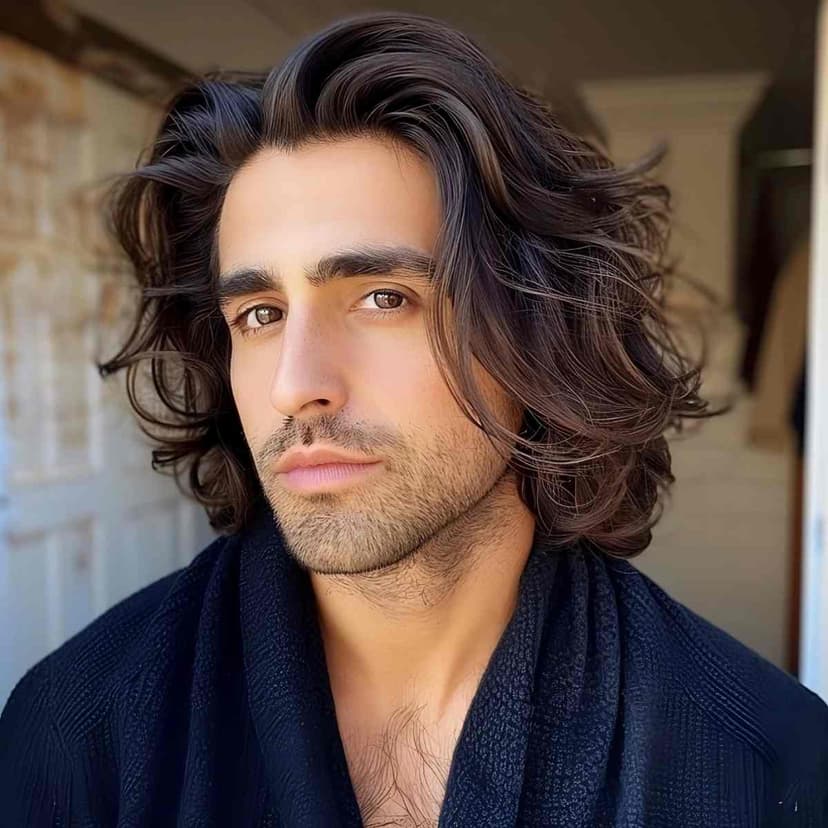 Long Hair For Men example 2